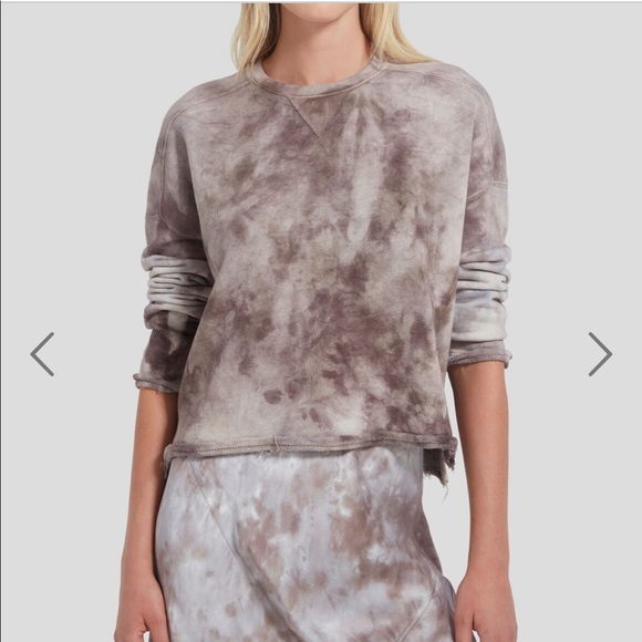 ATM Anthony Thomas Melillo Tops - ATM TIE DYE FRENCH TERRY SWEATSHIRT